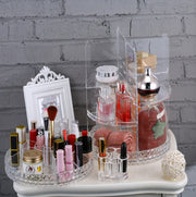 Diamond wave Makeup Organizer