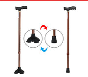 Fashionable Convenient And Stable Elderly Aluminum Alloy Crutches