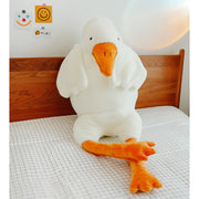 Cute Big White Geese Pillow Plush Toy