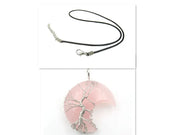 Moon Pendant Necklace | Stone Pendant Necklace | Alien Treasure Shop