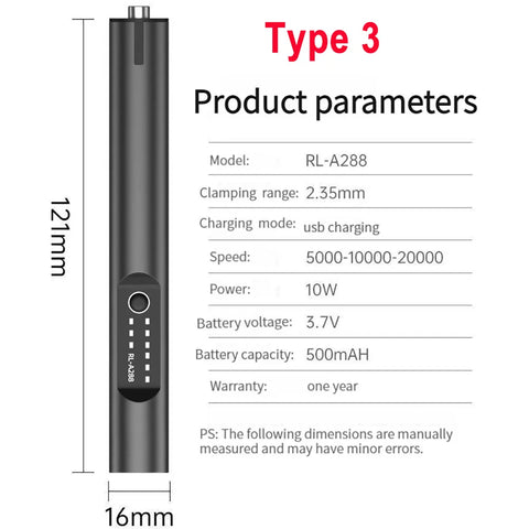 Usb Rechargeable Portable Electric Micro-sanding Engraving Pen