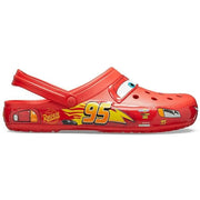 Disney Lightning Mcqueen Pixar slipper Outdoor Beach Crocs Cute Cartoon Anime Pool Anti Slip No95 Car Crocs Man Shoes Toys Gifts