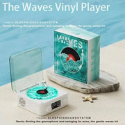 Premium Waves Retro Bluetooth Vinyl Record Player