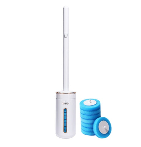 Disposable Toilet Brush Household No Dead Corner Toilet Cleaning Brush Wall-mounted